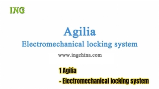 1 Agilia - Electromechanical locking system