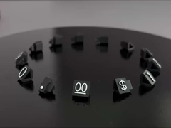 3-10-7.5 ราคาเครื่องประดับ คิวบ สีขาวและสีดํา 2