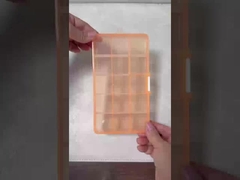 24 กล่องการจัดระเบียบพลาสติกโปร่ง