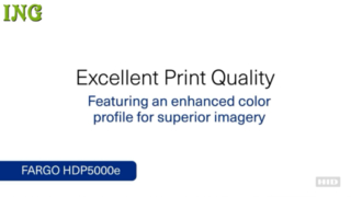 HID® FARGO® HDP5000e 300 DPI Retransfer ID Card printer