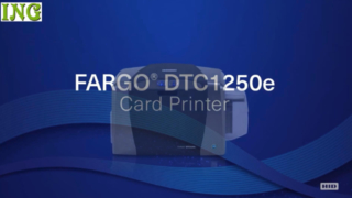 FARGO® DTC1250e Direct-to-Card Printer for PVC Card CR-80 CR-79 adhesive back