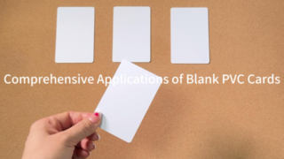 4 PVC Blank Cards