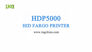 HID FARGO CARD PRINTER HDP 5000