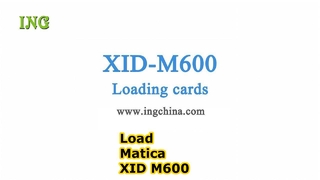 Matica XID M600 ID Card Printer Load Cards