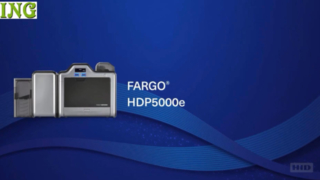 HID® FARGO® HDP5000e High Definition Printer/Encoder 300 dpi retransfer ID Card printer