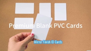 Mirror-Like Surface: The Gold Standard of PVC Cards