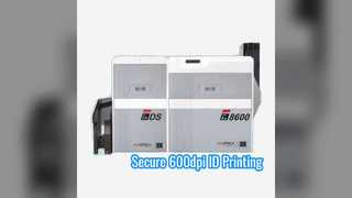 Identis XID8600 600dpi Secure Dual Sided ID Card Printer